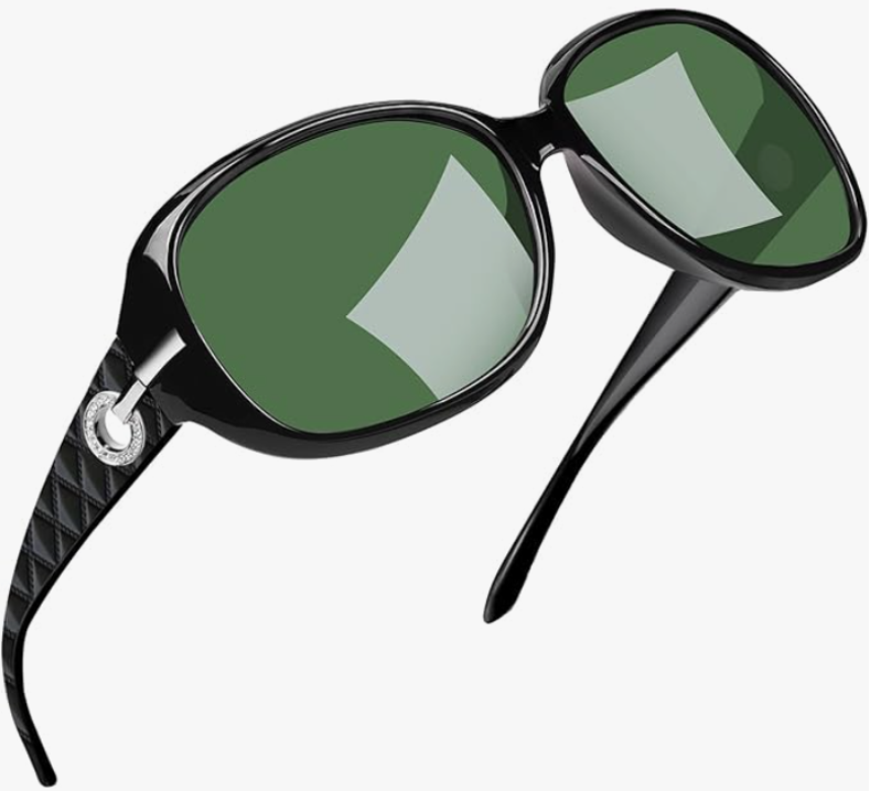 Joopin Sunglasses Black/Green
