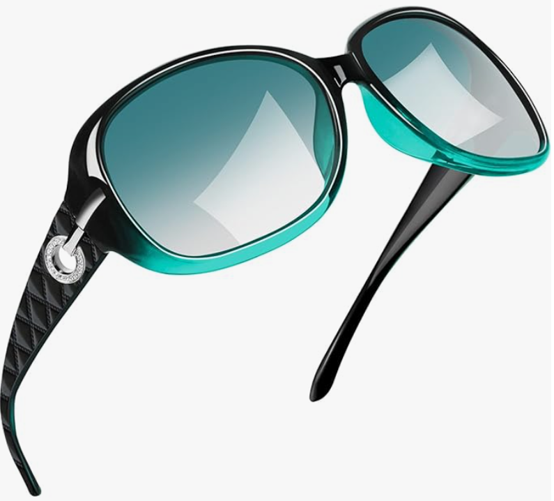Joopin Sunglasses Green Gradient